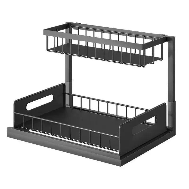 Metalowy organizer pod zlew 2-poziomowy - zdjęcie 12