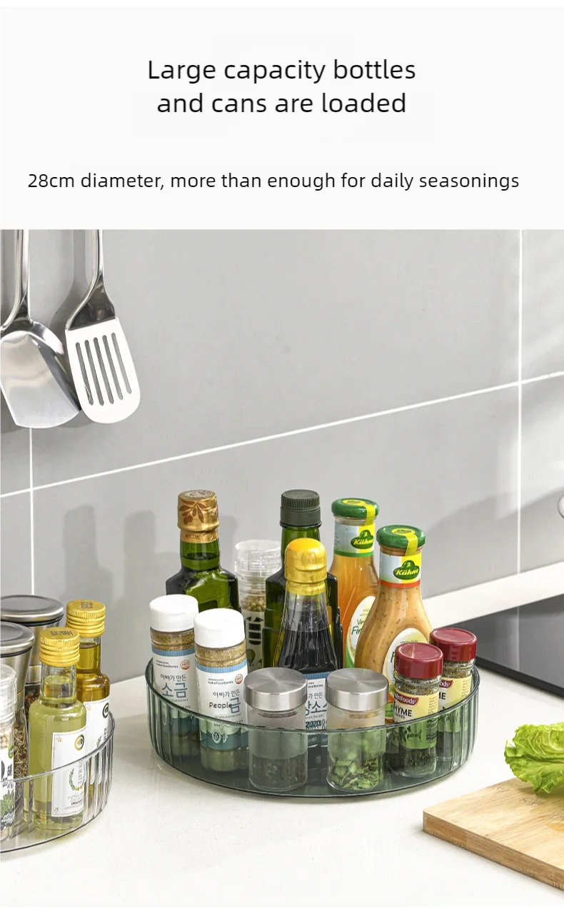 Obrotowy organizer do lodówki 360 Lazy Susan - zdjęcie 9