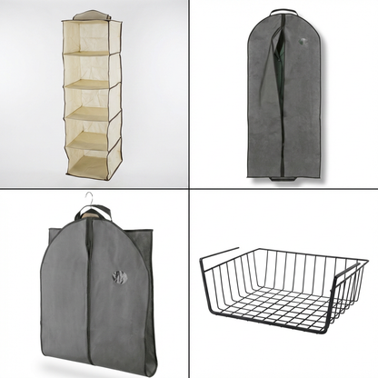 Zestaw Organizacji Szafy 4w1