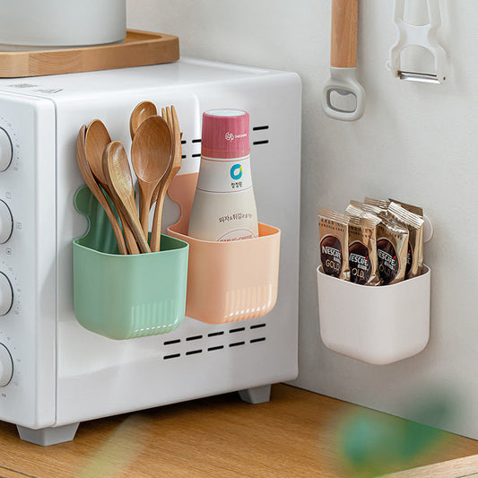 Magnetyczny pojemnik scienny na akcesoria kuchenne